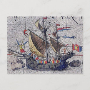 Carte des grands navires de l'océan Pacifique