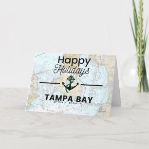 Carte des Joyeuses Fêtes - Tampa Bay