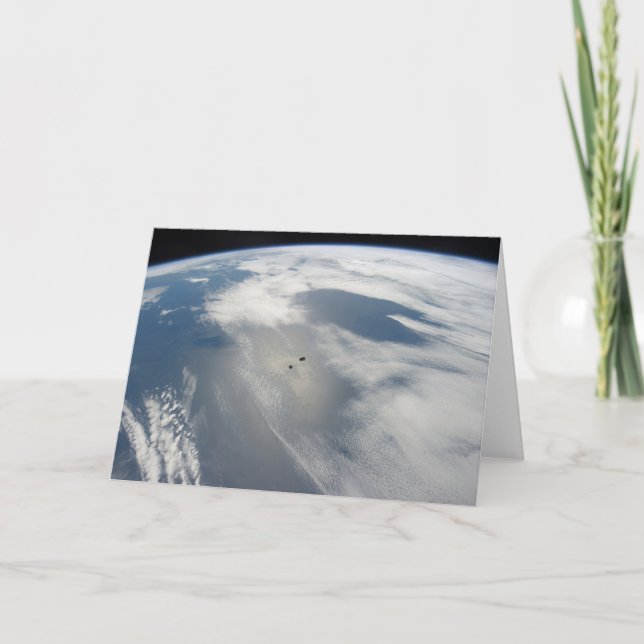 Carte Des Petits Satellites Orbitent Au-Dessus D'Une Par (Devant)