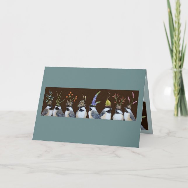 carte des poulets de fête (Devant)