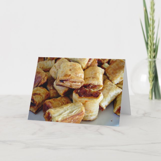 Carte Des tas de rouleaux de saucisses (Devant)