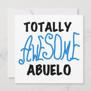 Carte Des tee-shirts et des cadeaux Abuelo absolument gé