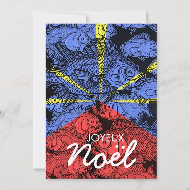 Carte des voeux pour Noël (Devant)