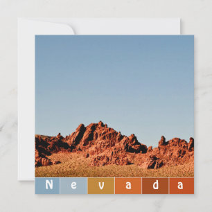 Carte Désert du Nevada