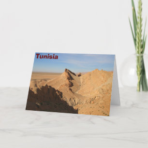 Carte Désert du Sahara, Tunisie