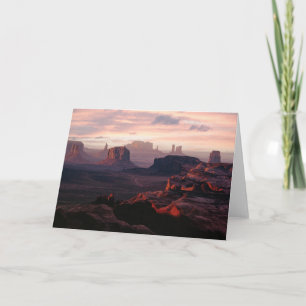 Carte Deserts Monument Valley Utah-Ariziona