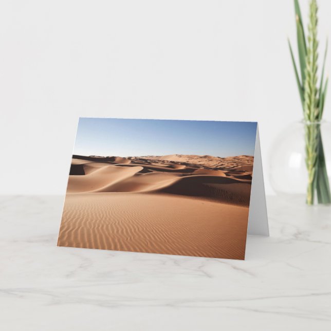 Carte Deserts | United Arab Emirates Sand Dunes (Devant)