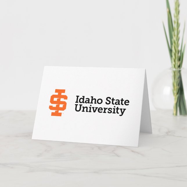 Carte Design officiel du logo de l'Université d'État d'I (Devant)