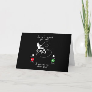 Carte Désolé D'Avoir Manqué Votre Appel Que J'Étais Sur