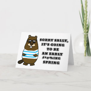 Carte Désolé Sally, début #*@%printemps