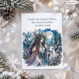 Carte d'Esprit de la Forêt de la Lune au Solstice