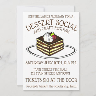 Carte Dessert Social Bake Vente Tiramisu Italien