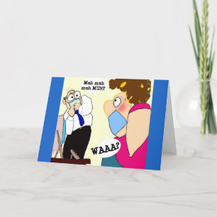 Carte Dessin Bienvenue Retour au travail Amusant humour 