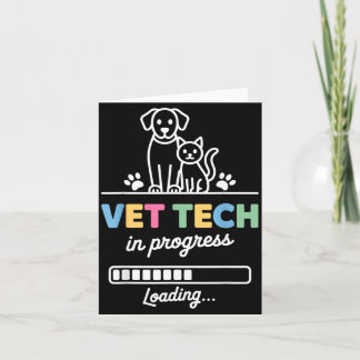 Carte Dessin de technicien vétérinaire drôle pour hommes