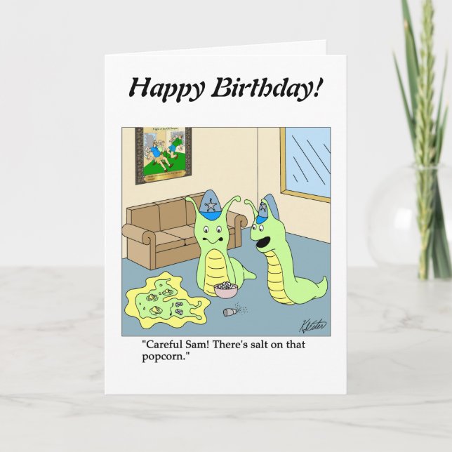 Carte Dessiner un blanc - Chaussures et sel - Customisez (Devant)