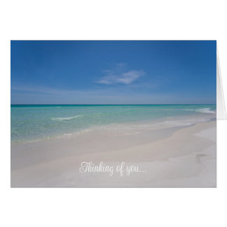 Carte Destin Floride Plage Pensée Pour Vous