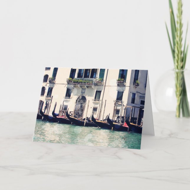 Carte Destinations | Venice Waterfront Photo (Devant)