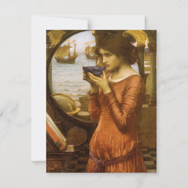 Carte Destiny par John William Waterhouse (Devant)