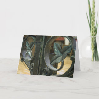 Carte détail de grille de l'autel de SPC