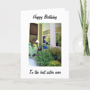 CARTE DÉTENDEZ-VOUS ET PROFITEZ DE VOTRE SOEUR D'ANNIVER