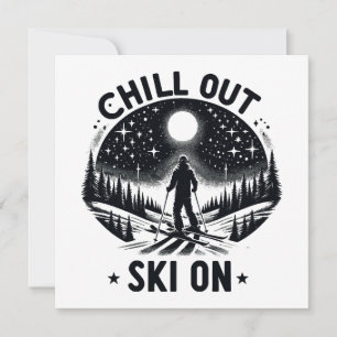 Carte Détendez-vous Ski sur