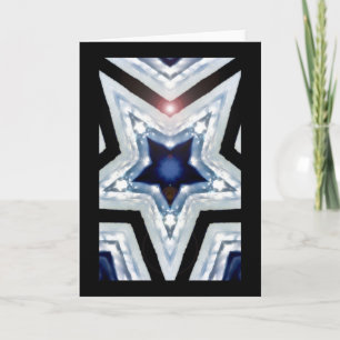 Carte d'étoile d'anniversaire