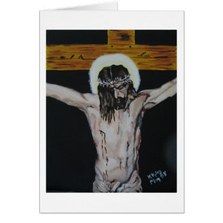 Carte d'étude de crucifixion de Vélazquez