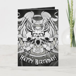 Carte Deus Mortis Métal Lourd Dieu de la mort
