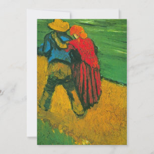 Carte Deux Amants par Vincent van Gogh