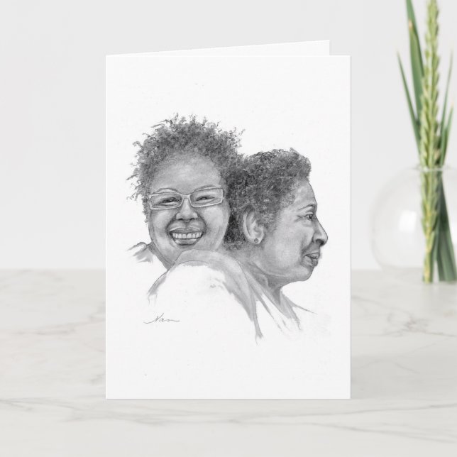 Carte Deux amis pour toujours (Devant)