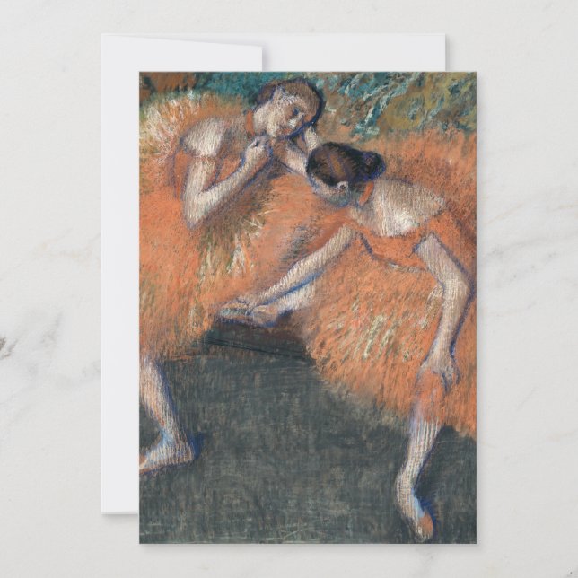 Carte Deux Danseurs | Edgar Degas (Devant)