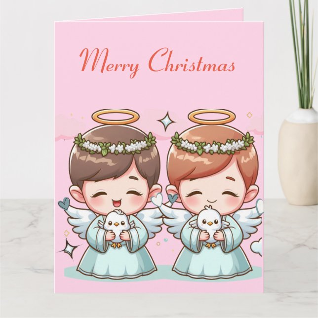 Carte Deux Gardiens Célestes  (Devant)