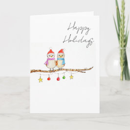 Carte Deux petits oiseaux