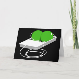 Carte Deux petits pois dans un pois