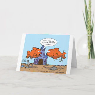 Carte Deux poissons d'or—Amitié