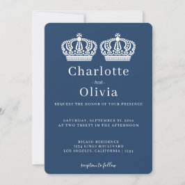 Carte Deux Reines Font Un Mariage Gay À Thème De Couronn