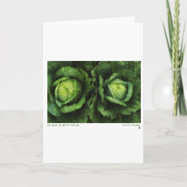 Carte Deux têtes (Devant)