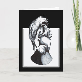 Carte Deux visages de peine
