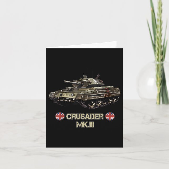 Carte Deuxième Guerre mondiale Croisés de chars de l'arm (Devant)