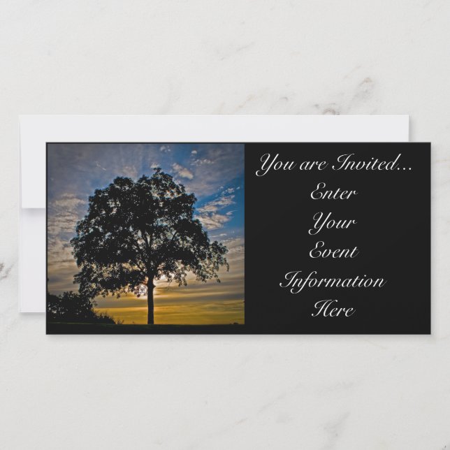 Carte d'événements Invitation Carte photo personna (Devant)