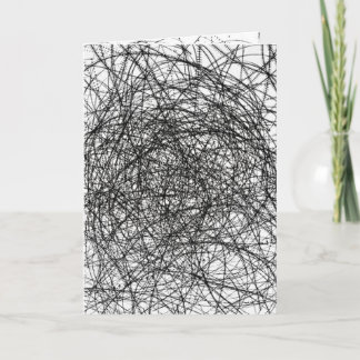 Carte d'excuses. Je suis désolé, j'ai fait un gâch