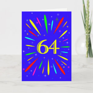 Carte d'explosion 64e anniversaire