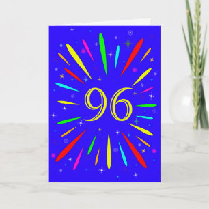 Carte d'explosion 96e anniversaire
