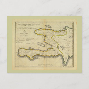 Carte d'Haïti 1814 par Mathew Carey
