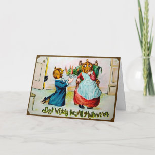 Carte d'Halloween Victorale Meilleures Voix