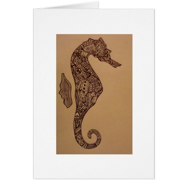 Carte d'hippocampe (Devant)