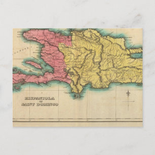 Carte D'Hispaniola, Ou Saint-Domingue