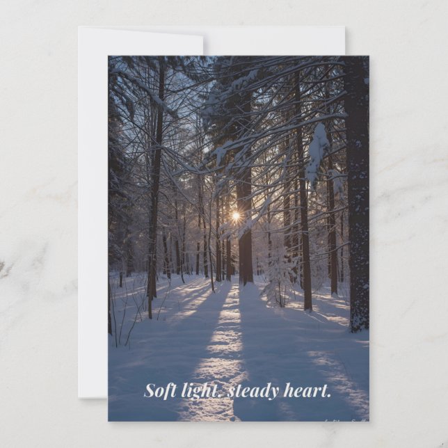 Carte d'hiver (Devant)