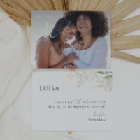 Carte d'honneur avec carte de crédit photo couleur