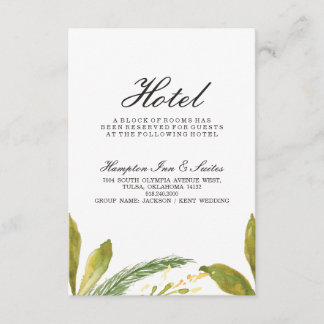 Carte d'hôtel mariage de automne - Rustic Harvest